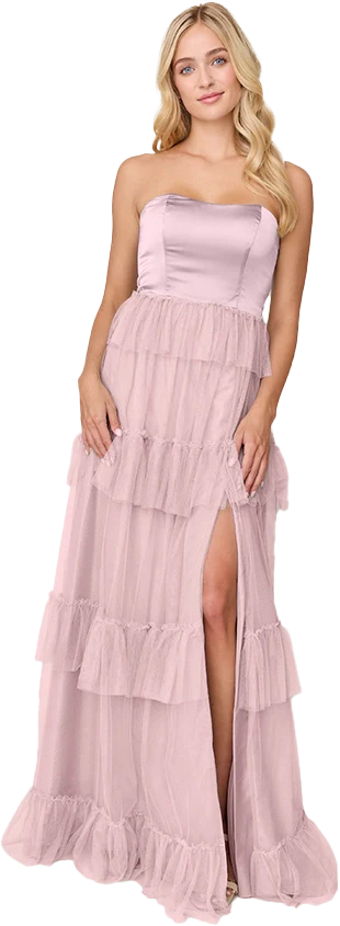 Frankie Convertible Satin + Tulle Dress | Made To Order - Image 58