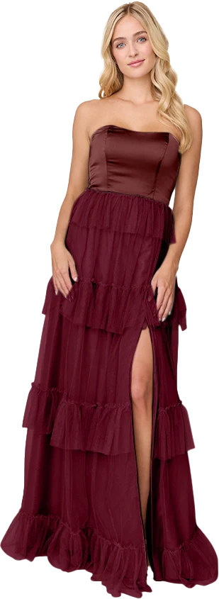 Frankie Convertible Satin + Tulle Dress | Made To Order - Image 62