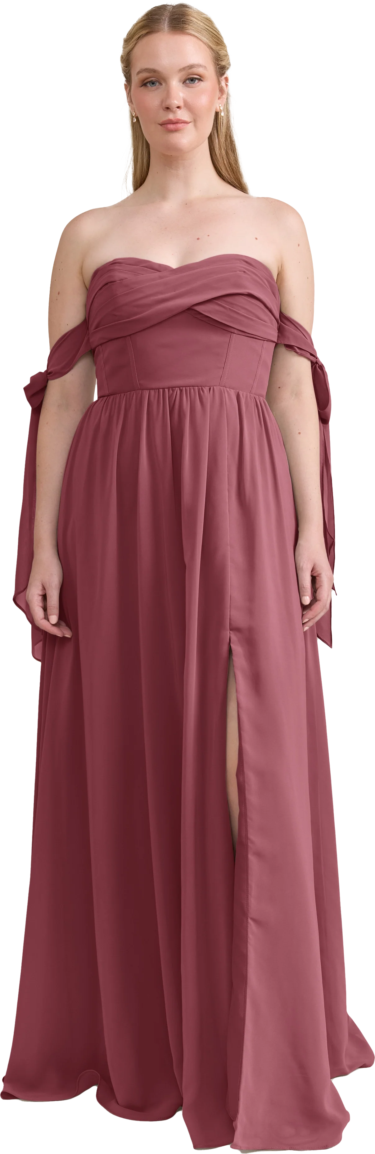 Genevieve Convertible Chiffon Dress | Made To Order - Image 120