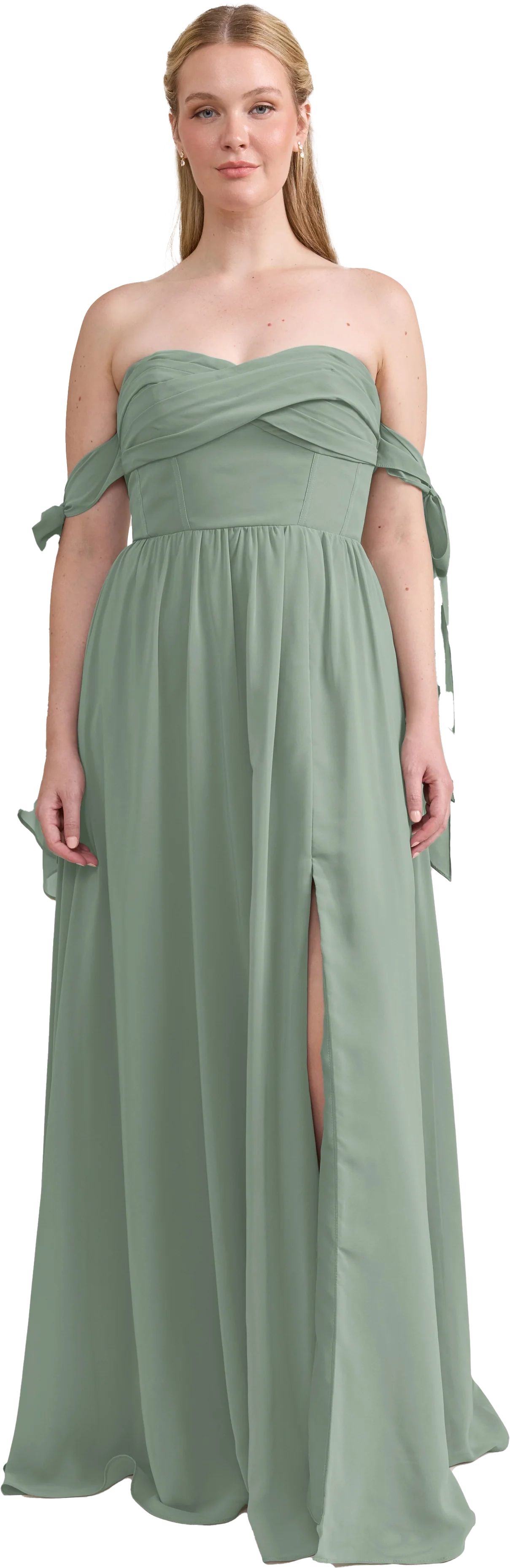 Genevieve Convertible Chiffon Dress | Made To Order - Image 123