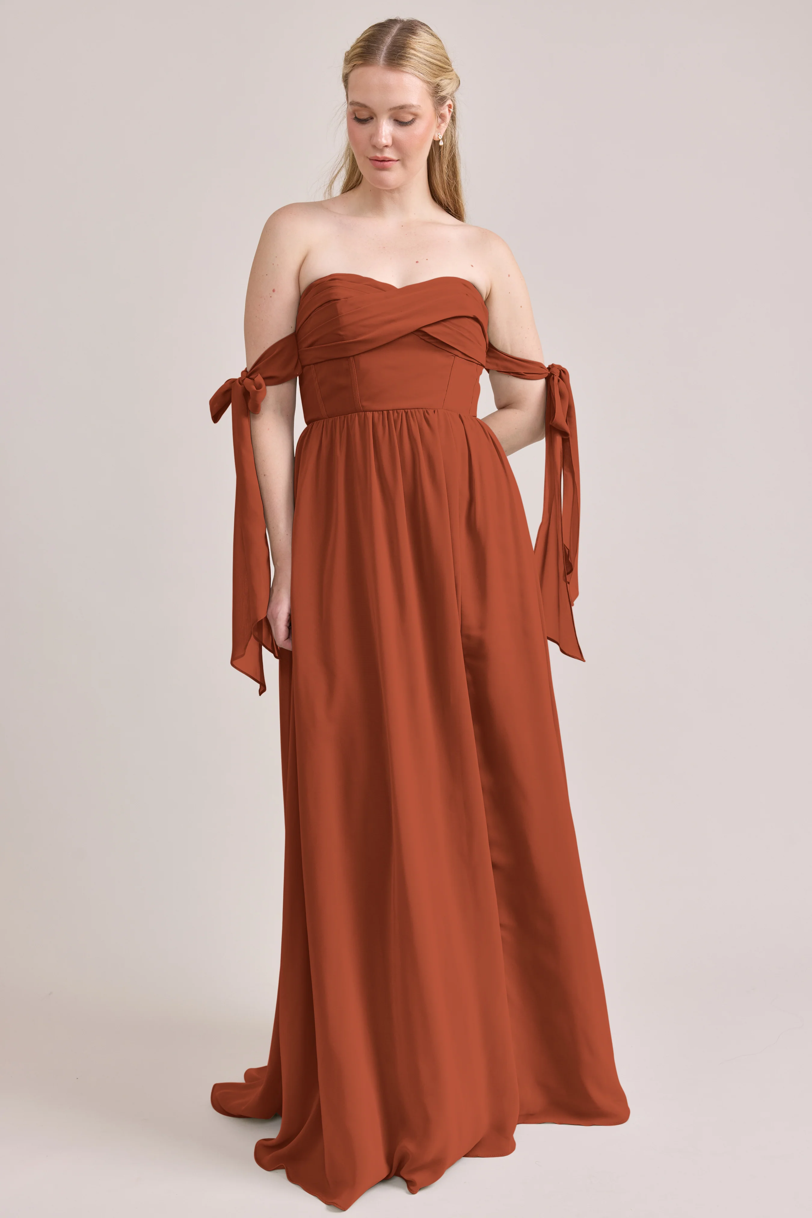 Genevieve Convertible Chiffon Dress | Made To Order - Image 72