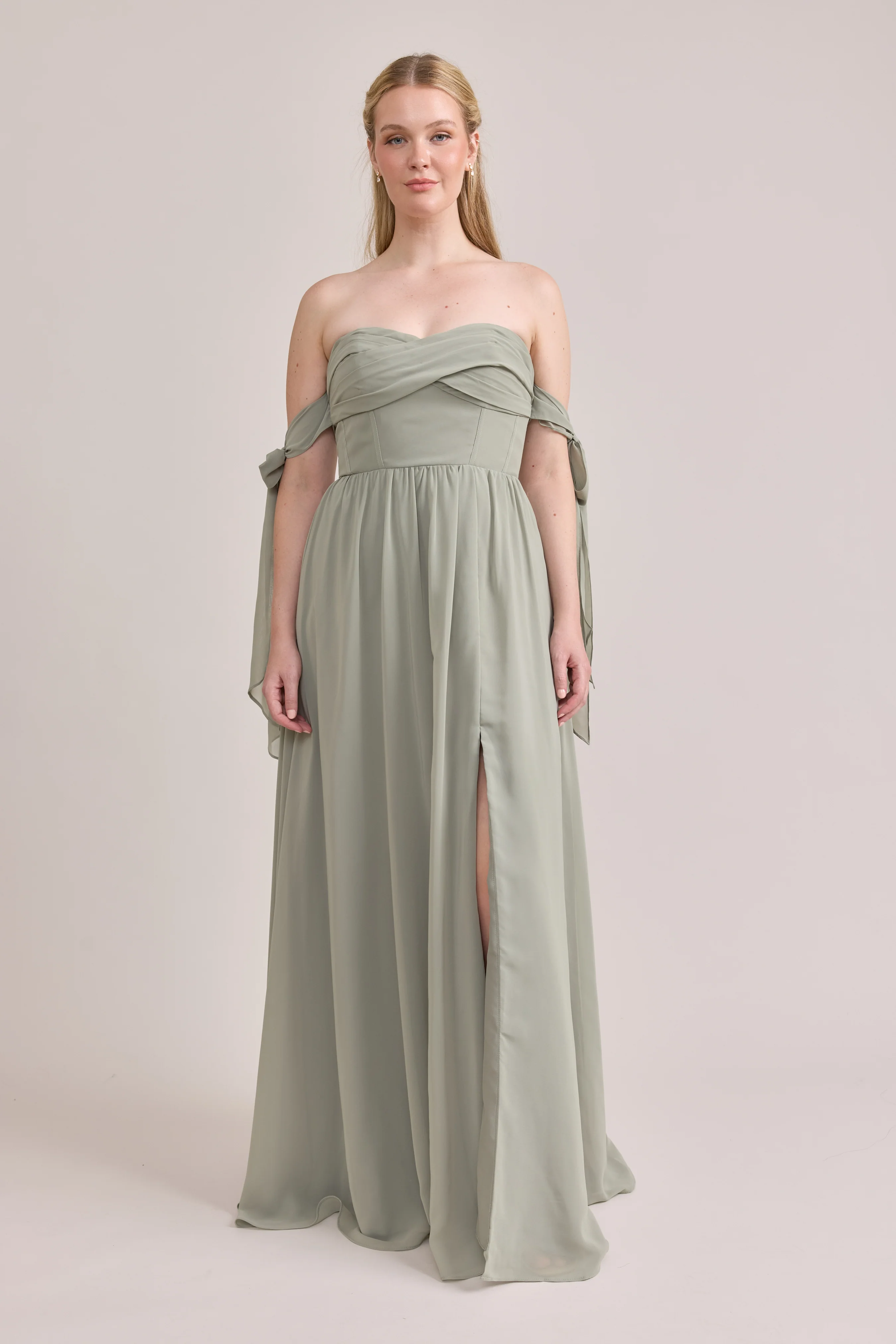 Genevieve Convertible Chiffon Dress | Made To Order - Image 74