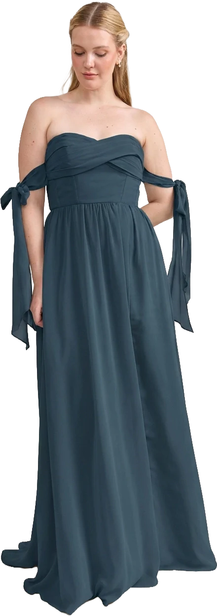 Genevieve Convertible Chiffon Dress | Made To Order - Image 85