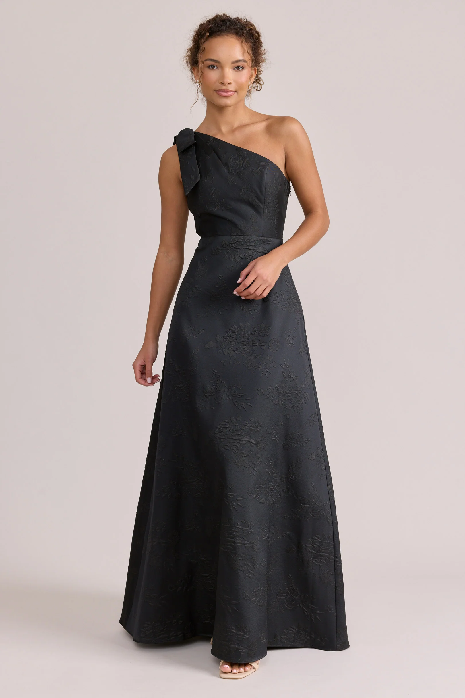 Georgina Jacquard Dress | Made To Order - Image 17