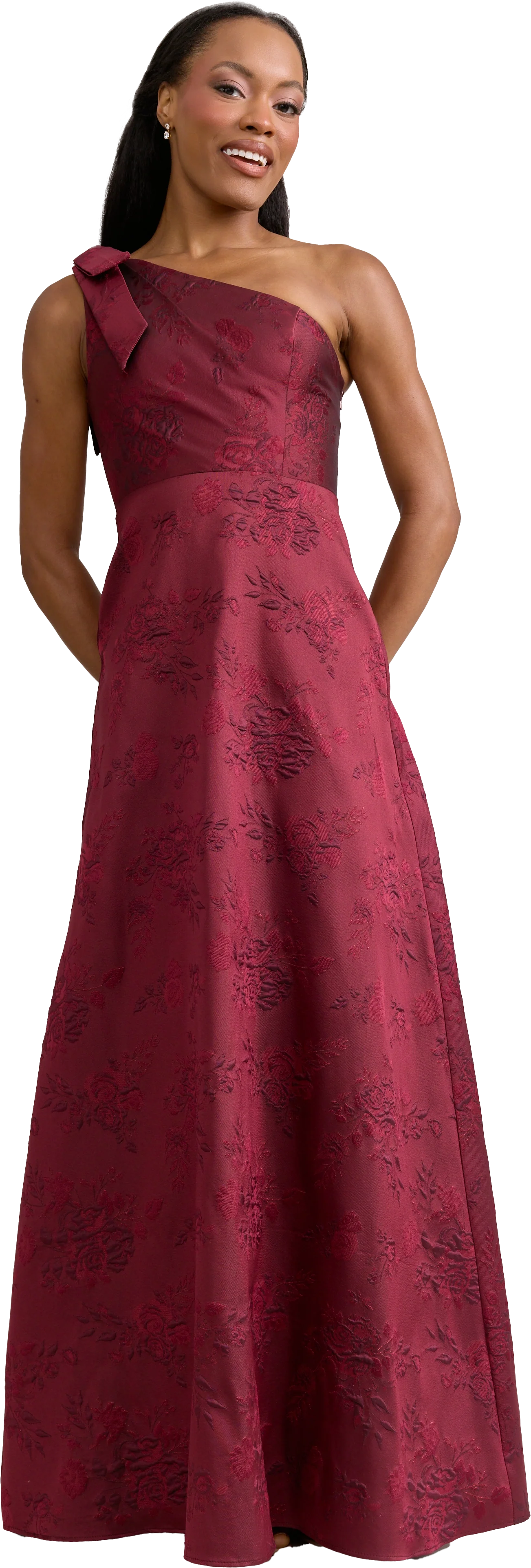 Georgina Jacquard Dress | Made To Order - Image 44