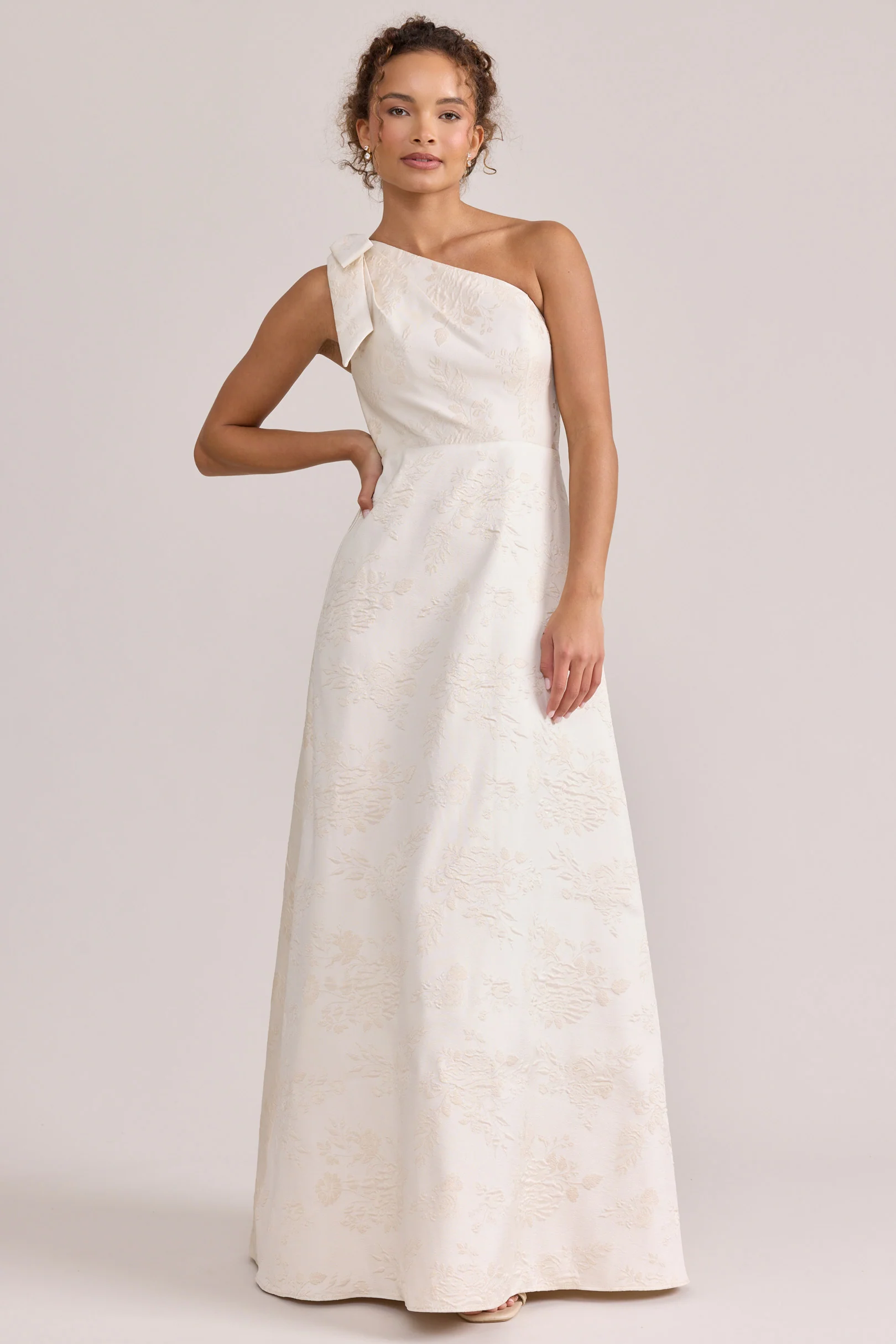 Georgina Jacquard Dress | Made To Order - Image 9