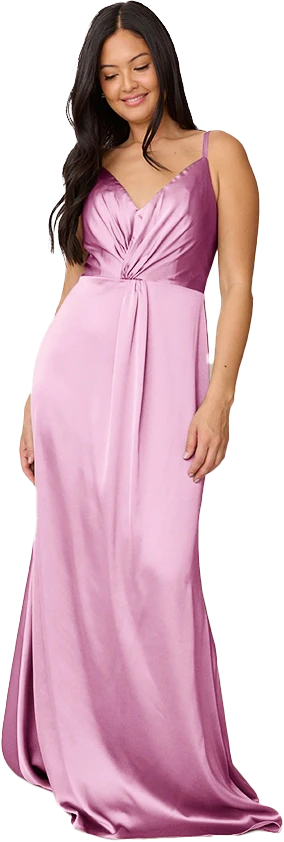Giada Satin Dress | Made To Order - Image 145