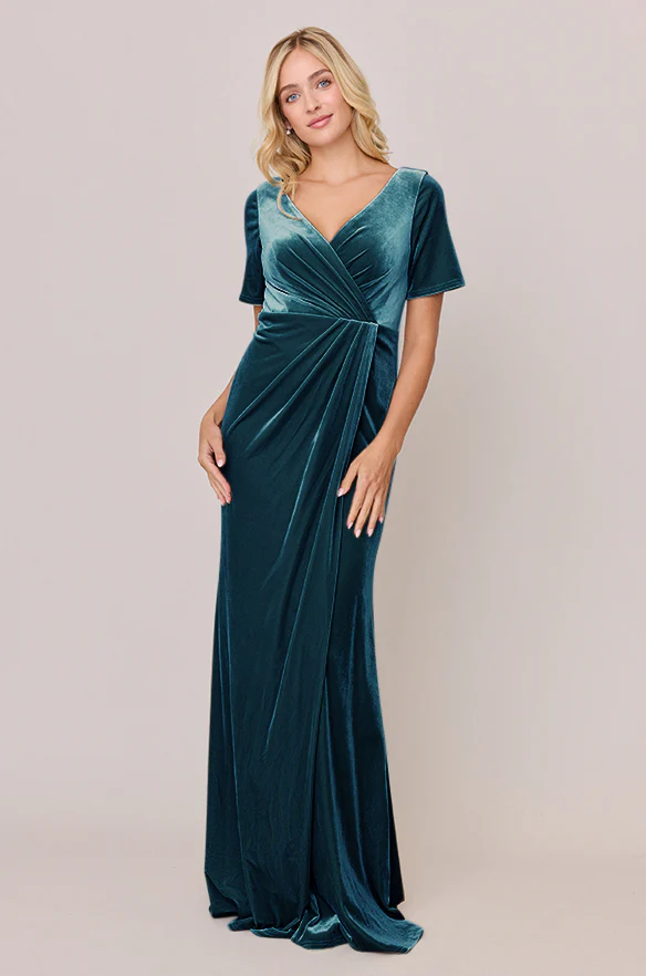 Giselle Velvet Dress | Made To Order - Image 16
