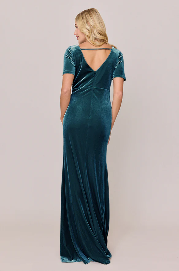 Giselle Velvet Dress | Made To Order - Image 17
