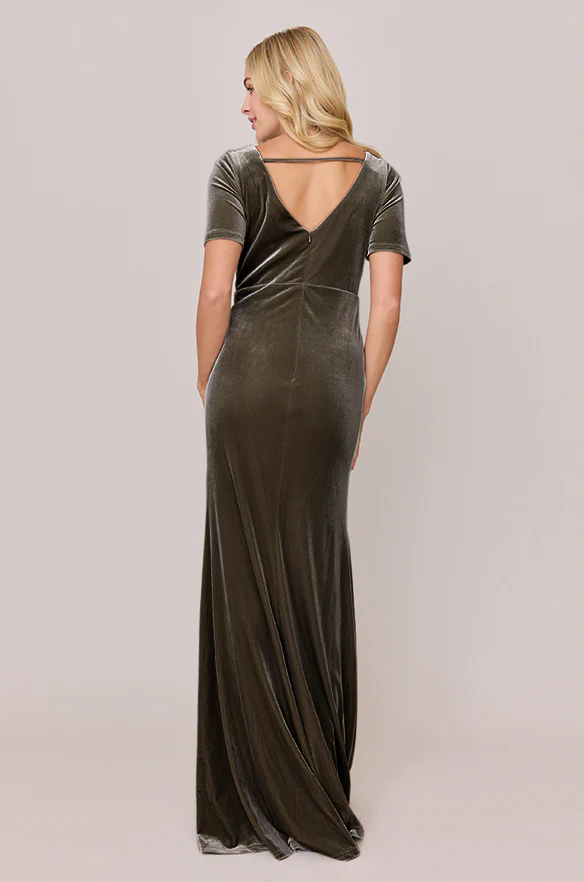 Giselle Velvet Dress | Made To Order - Image 19