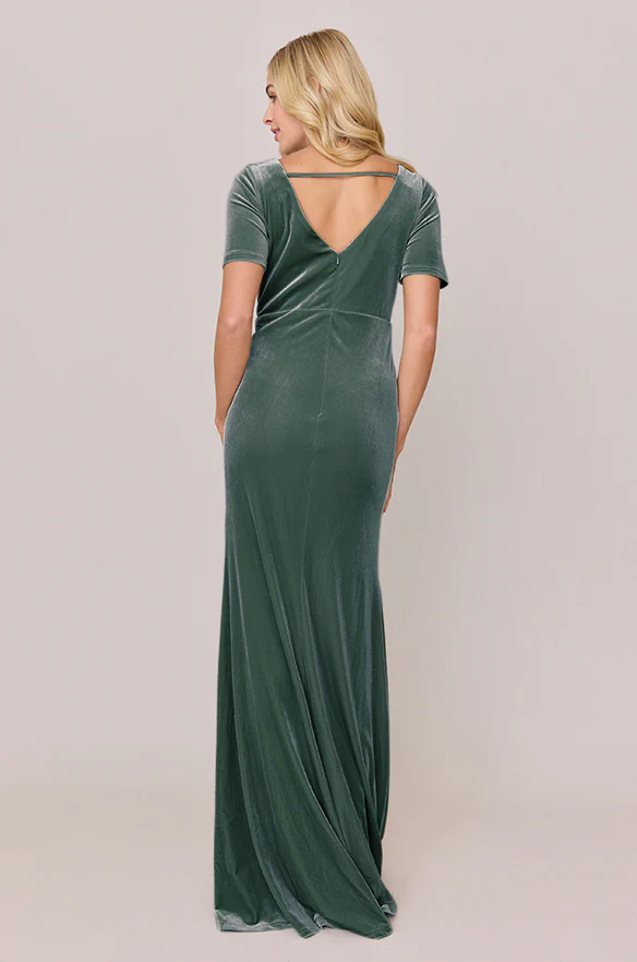 Giselle Velvet Dress | Made To Order - Image 39