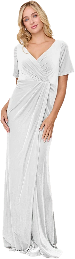 Giselle Velvet Dress | Made To Order - Image 73