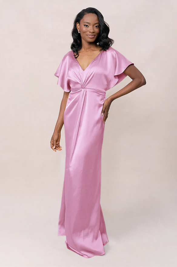 Gwen Satin Dress | Made To Order - Image 110