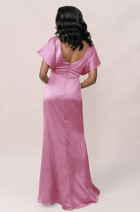 Gwen Satin Dress | Made To Order - Image 111