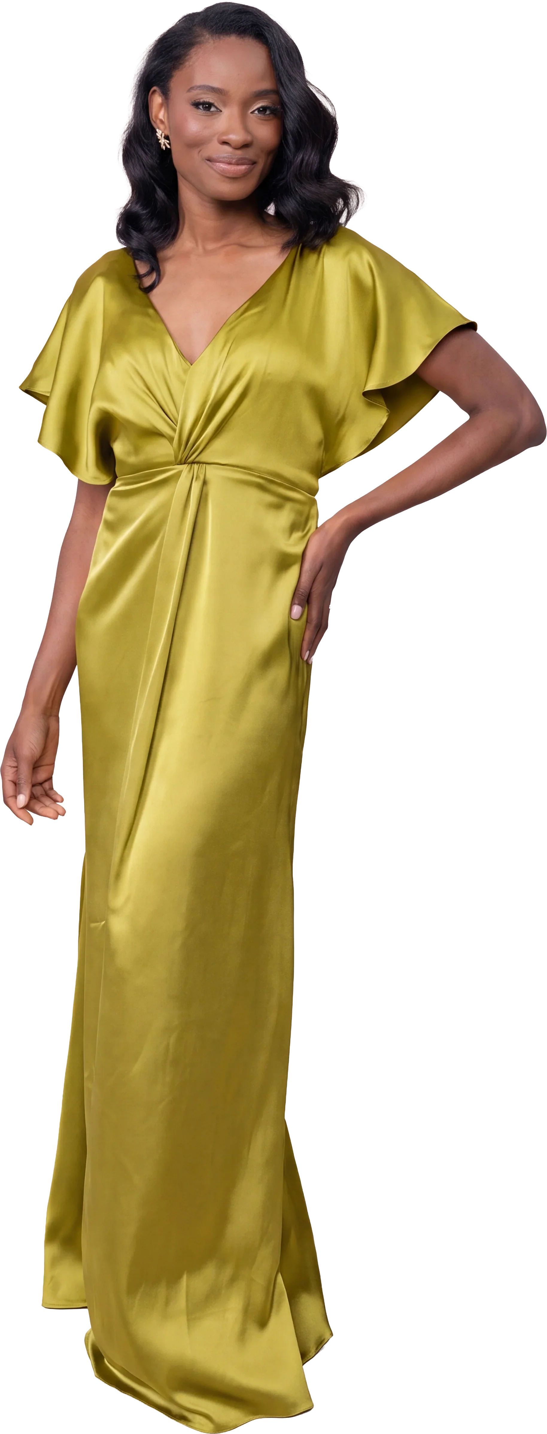 Gwen Satin Dress | Made To Order - Image 181