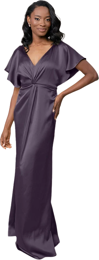 Gwen Satin Dress | Made To Order - Image 25