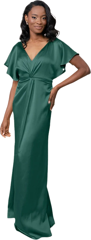 Gwen Satin Dress | Made To Order - Image 26