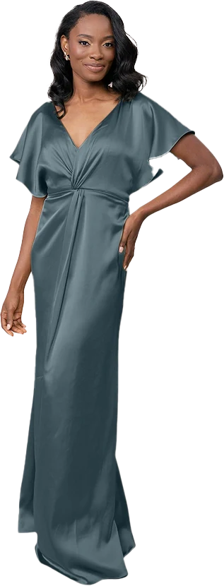 Gwen Satin Dress | Made To Order - Image 27