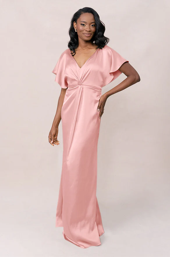 Gwen Satin Dress | Made To Order - Image 64