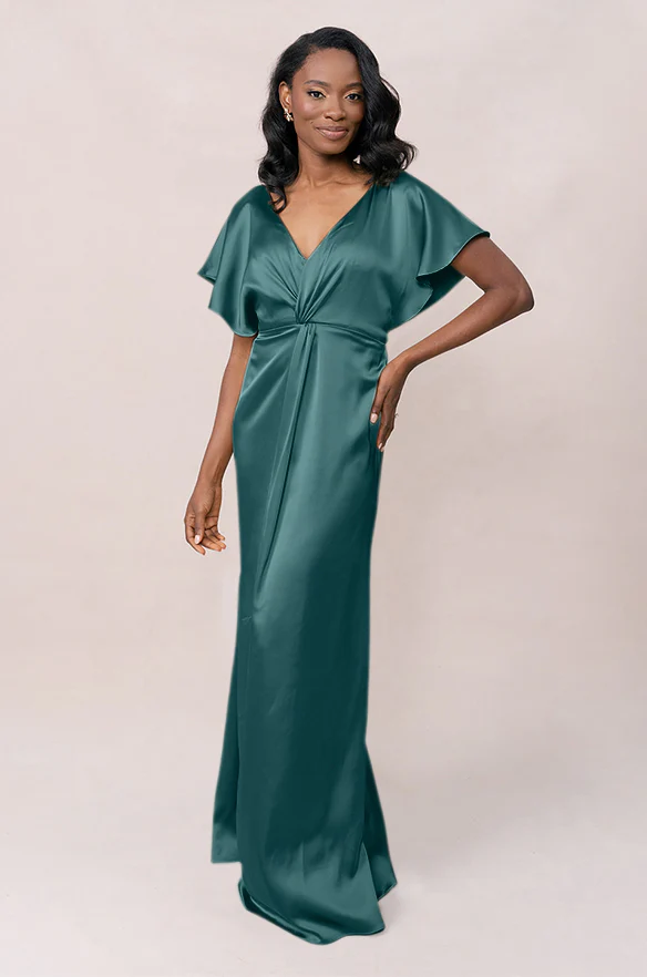 Gwen Satin Dress | Made To Order - Image 70