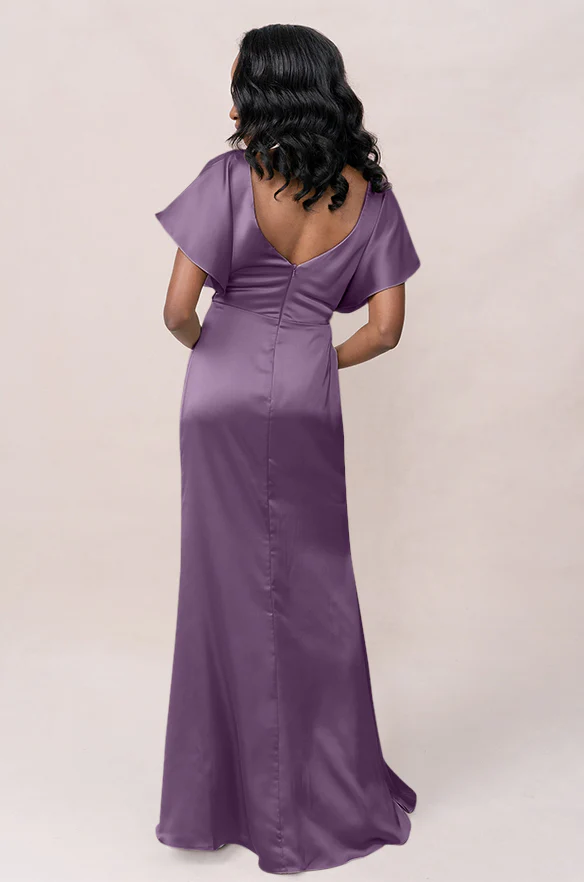 Gwen Satin Dress | Made To Order - Image 79
