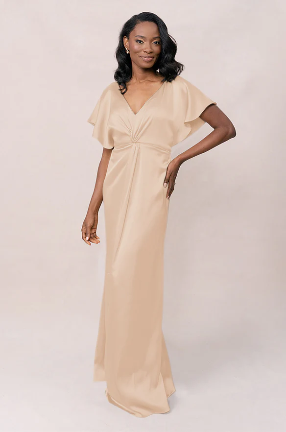 Gwen Satin Dress | Made To Order - Image 94