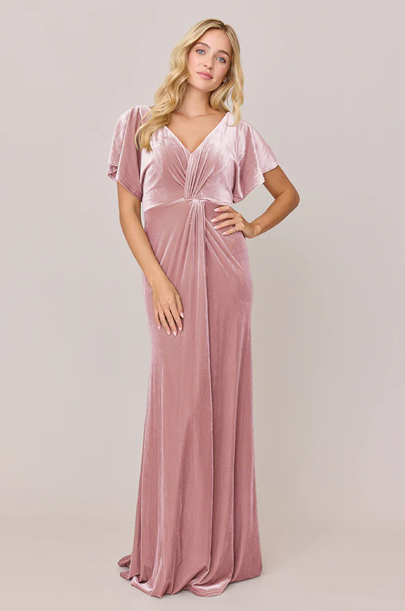 Gwen Velvet Dress | Made To Order - Image 10