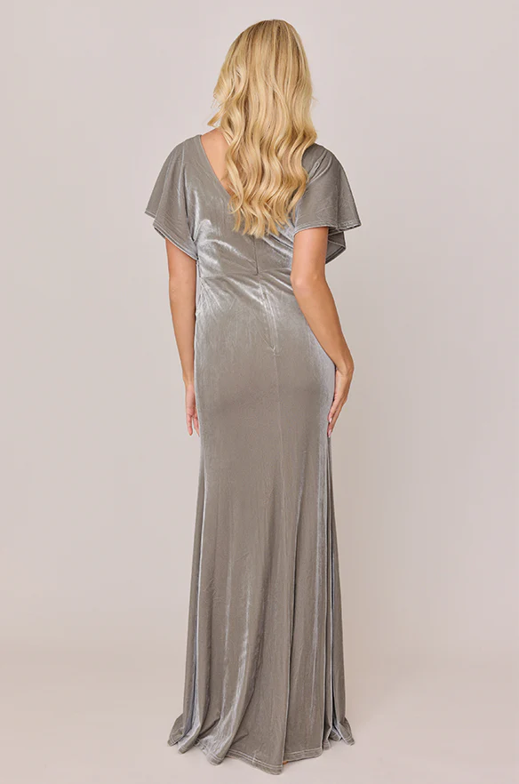 Gwen Velvet Dress | Made To Order - Image 47