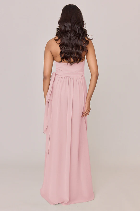 Hannah Chiffon Faux Wrap Dress | Made To Order - Image 80