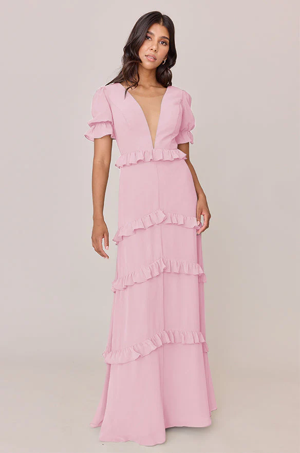 Harley Chiffon Dress | Made To Order - Image 152