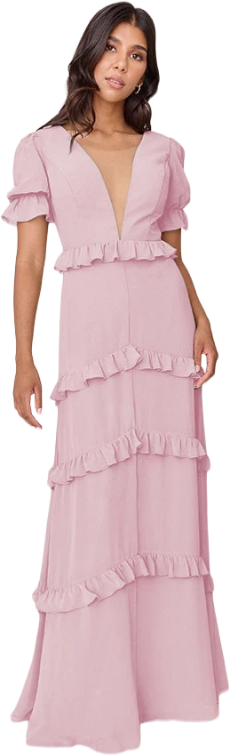 Harley Chiffon Dress | Made To Order - Image 164