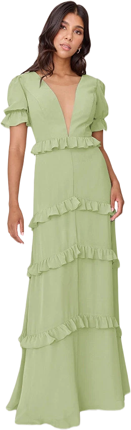 Harley Chiffon Dress | Made To Order - Image 165