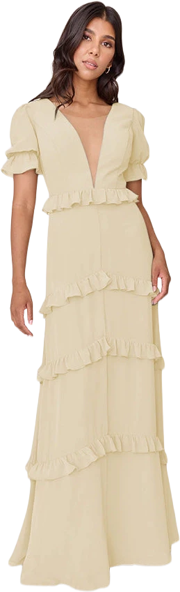 Harley Chiffon Dress | Made To Order - Image 166
