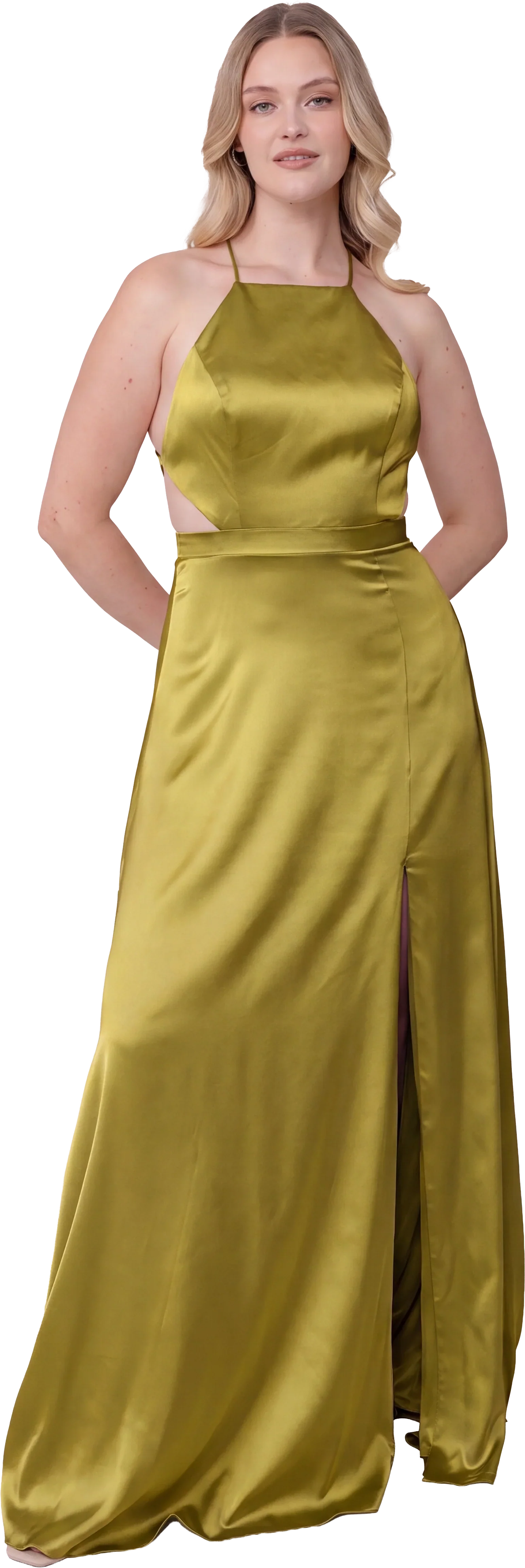Haven Satin Dress | Made To Order - Image 185