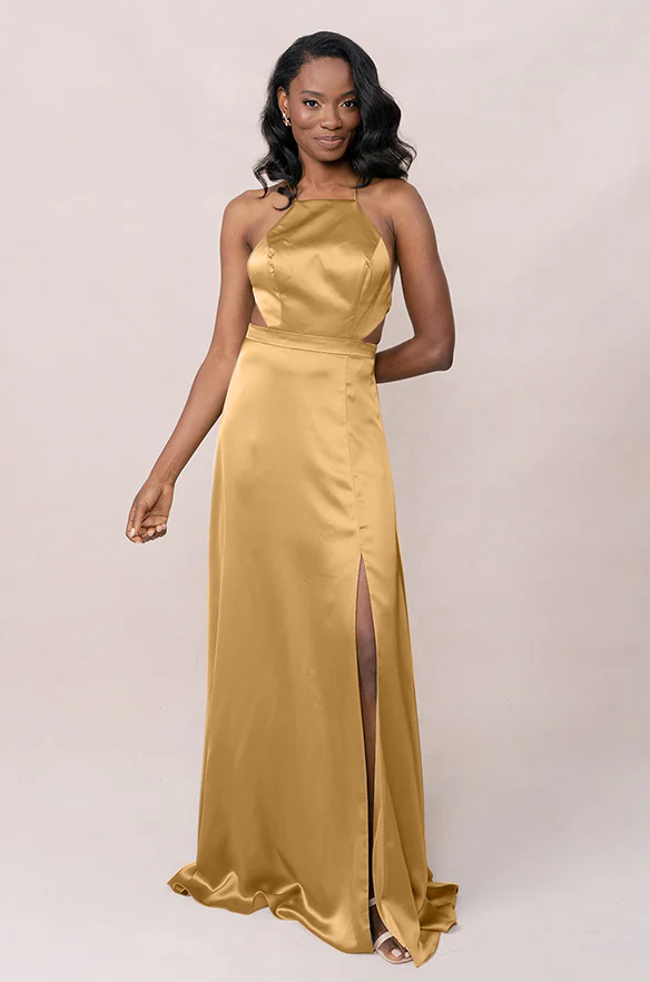 Haven Satin Dress | Made To Order - Image 91