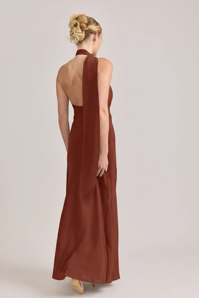 Imani Chiffon Dress | Made To Order - Image 119