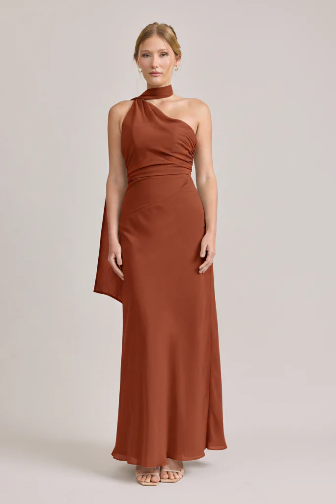 Imani Chiffon Dress | Made To Order - Image 120