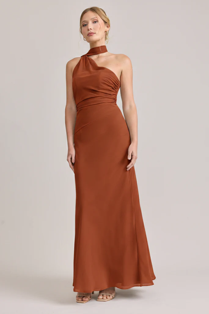 Imani Chiffon Dress | Made To Order - Image 33