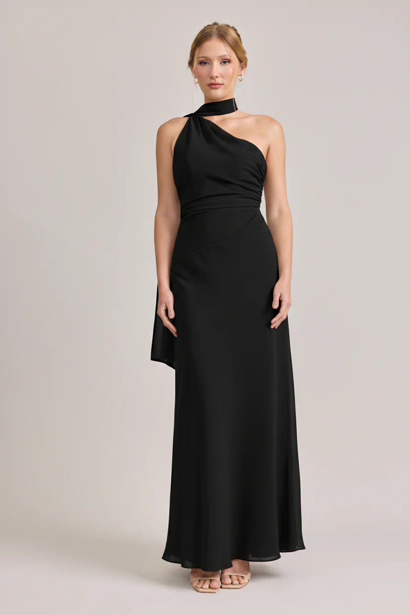 Imani Chiffon Dress | Made To Order - Image 50