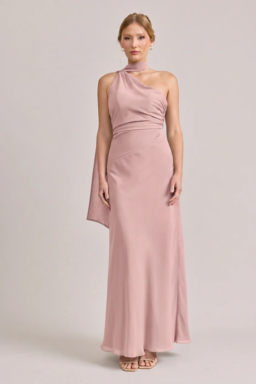 Imani Chiffon Dress | Made To Order - Image 54