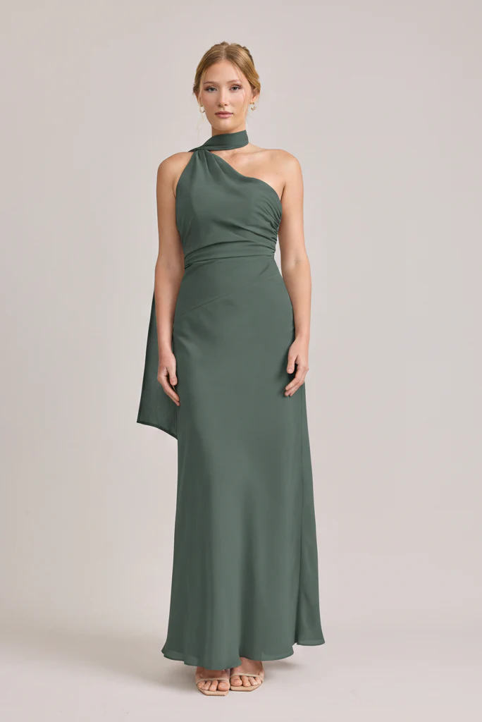 Imani Chiffon Dress | Made To Order - Image 74