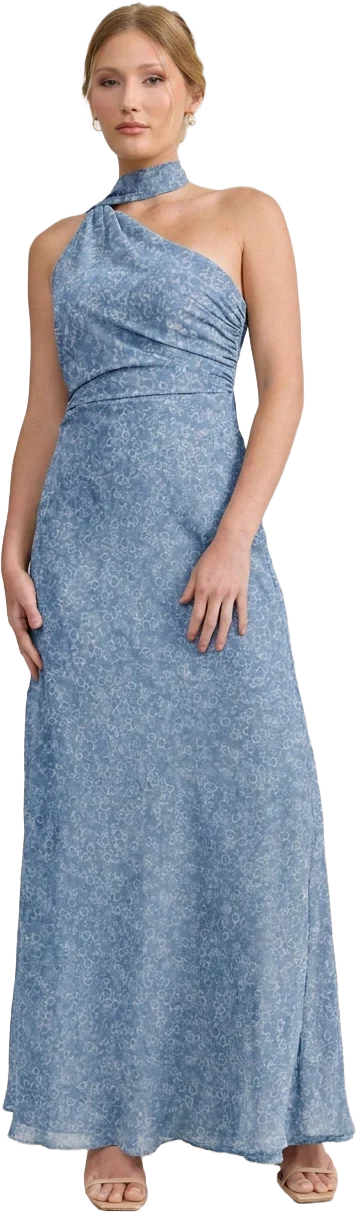Imani Chiffon Floral Print Dress | Made To Order - Image 62