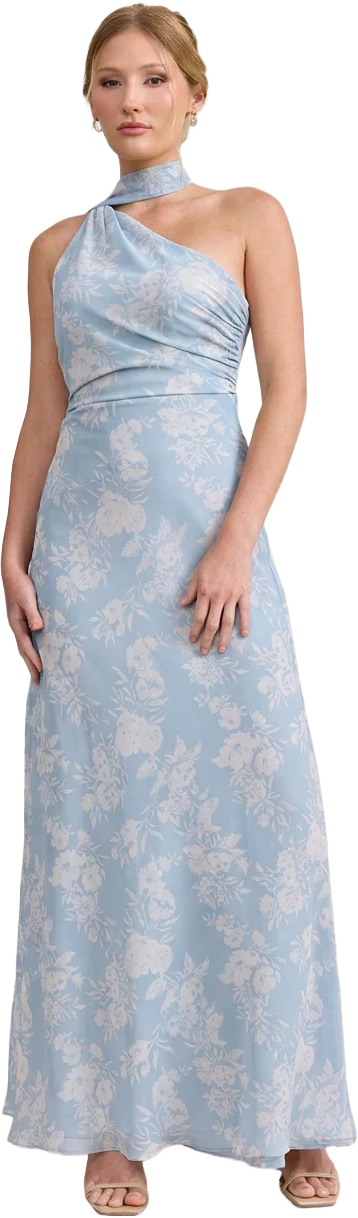 Imani Chiffon Floral Print Dress | Made To Order - Image 73