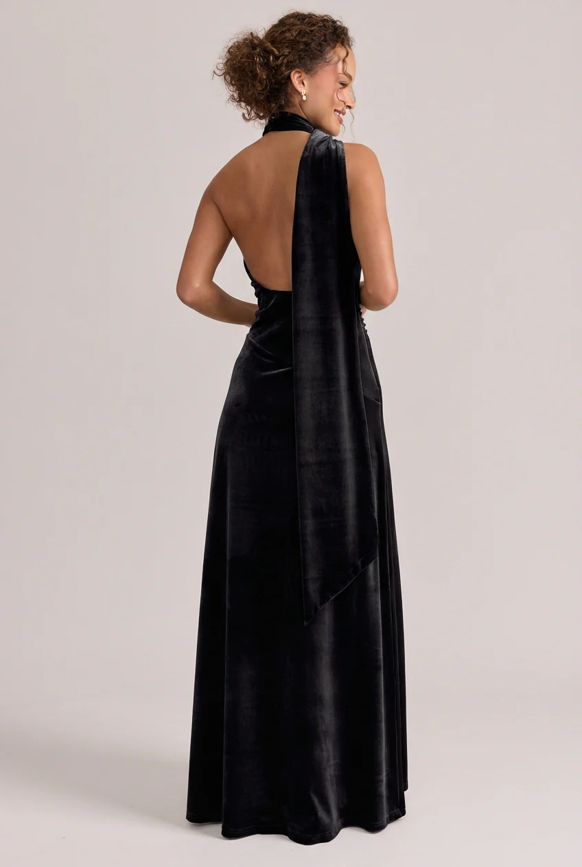 Imani Velvet Dress | Made To Order - Image 13