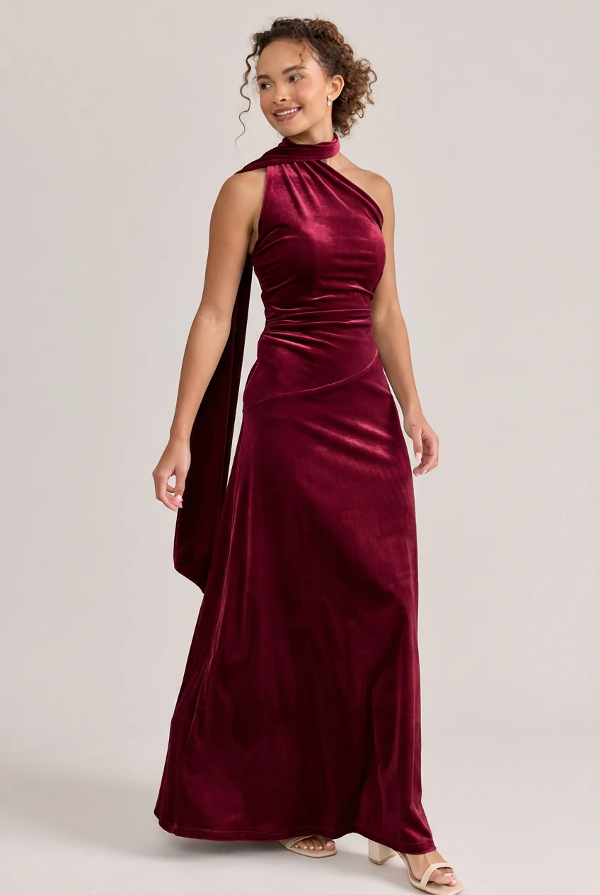 Imani Velvet Dress | Made To Order - Image 18