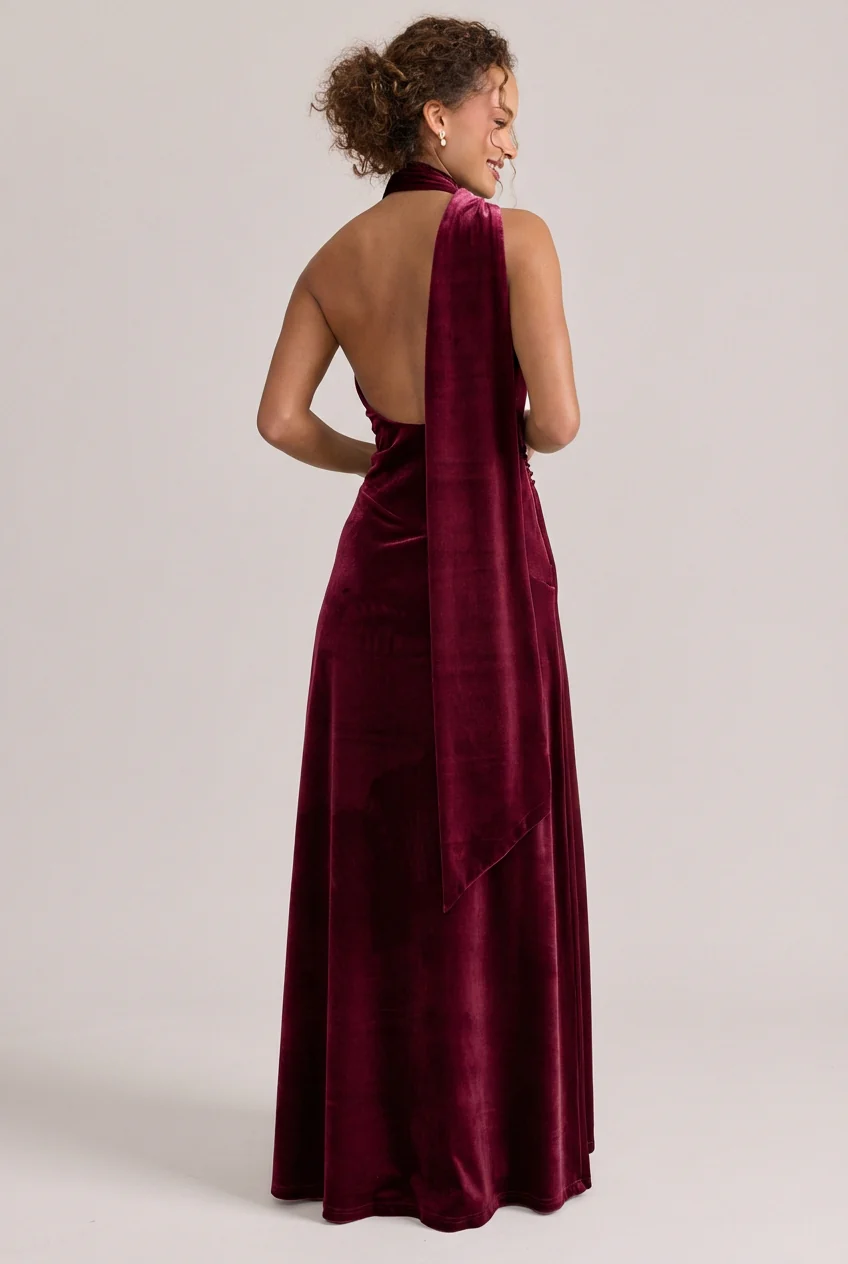 Imani Velvet Dress | Made To Order - Image 19