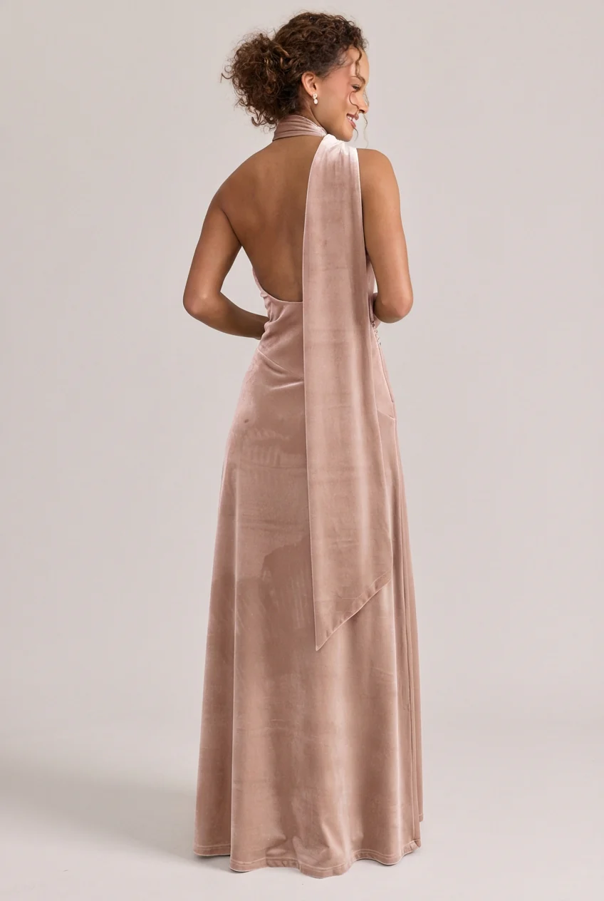 Imani Velvet Dress | Made To Order - Image 22
