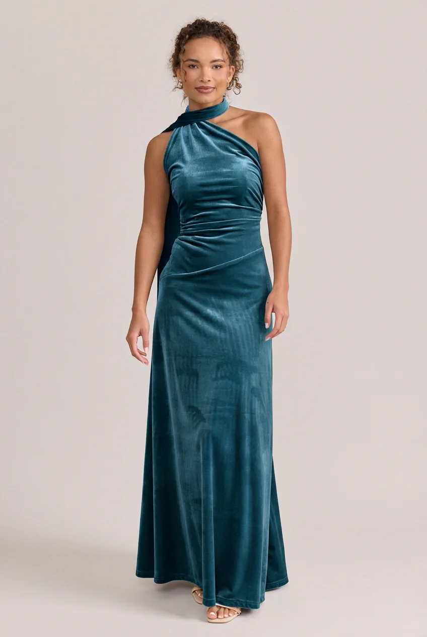 Imani Velvet Dress | Made To Order - Image 26