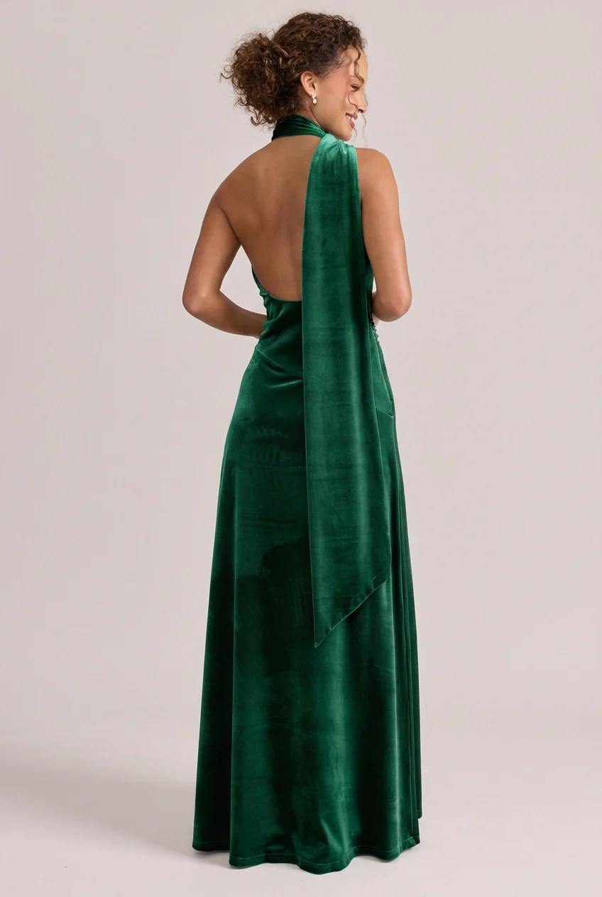 Imani Velvet Dress | Made To Order - Image 34