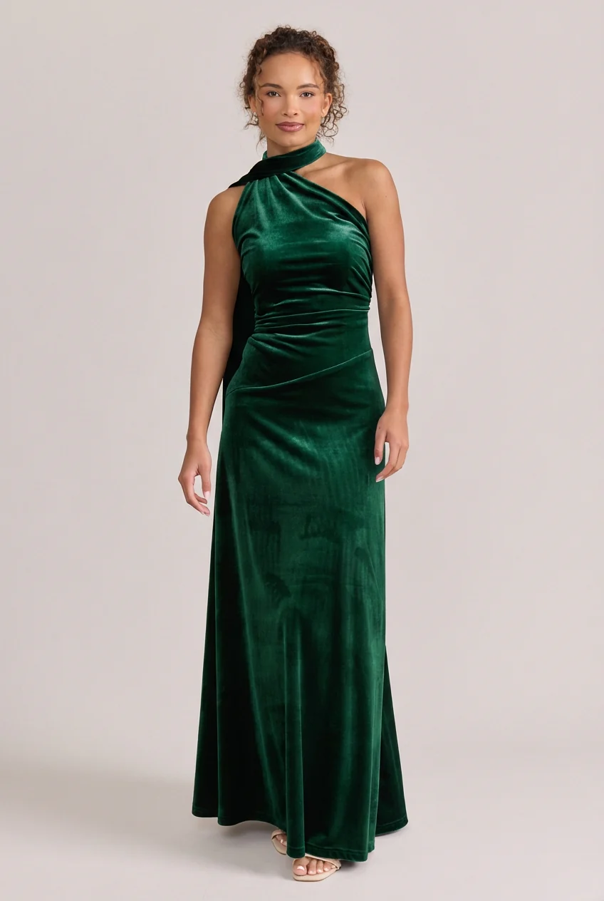 Imani Velvet Dress | Made To Order - Image 35